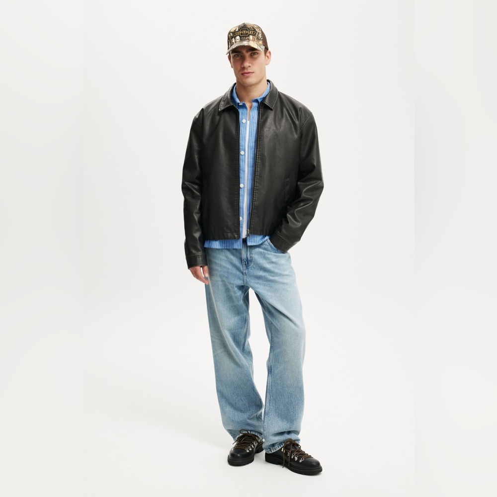 Cotton On Baggy Straight Leg Jeans